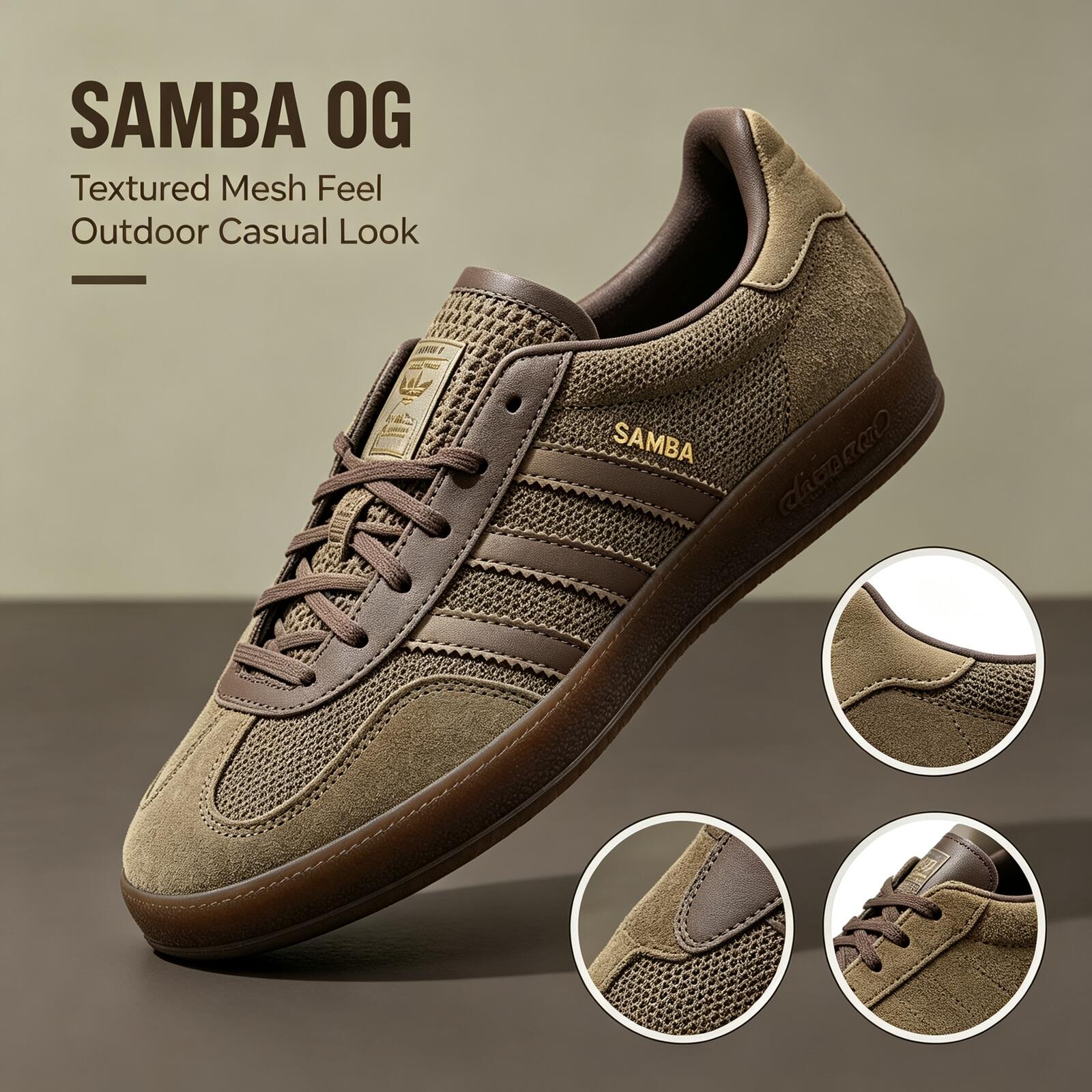 Adidas Shoes Samba - รองเท้า Adidas Genuine Clover SAMBA OG