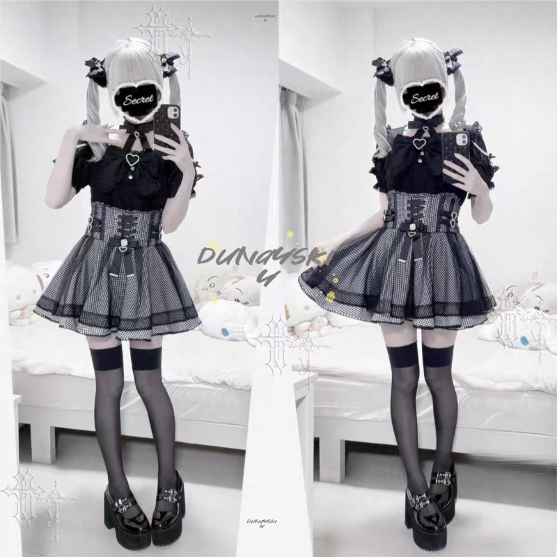 ชุดยูนิฟอร์มสไตล์ญี่ปุ่น Y2K ก - Blouse Off Shoulder บทวิจารณ์และราคา