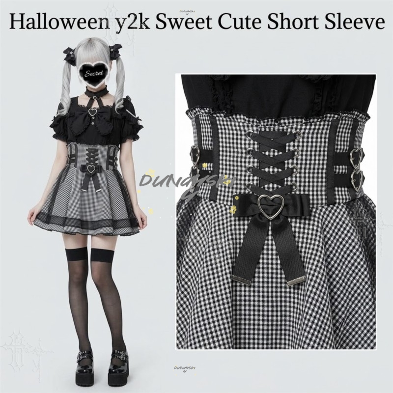ชุดยูนิฟอร์มสไตล์ญี่ปุ่น Y2K ก - Blouse Off Shoulder บทวิจารณ์และราคา